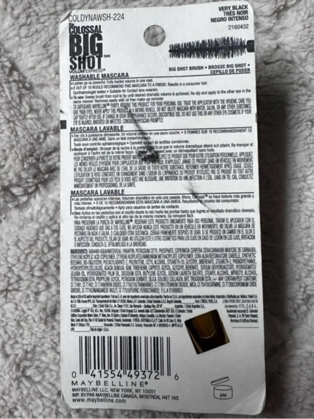 Maybelline | Mascara Volum’ Express The Colossal Big Shot 